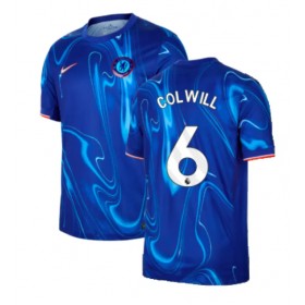 Herren Fußballbekleidung Chelsea Levi Colwill #6 Heimtrikot 2024-25 Kurzarm